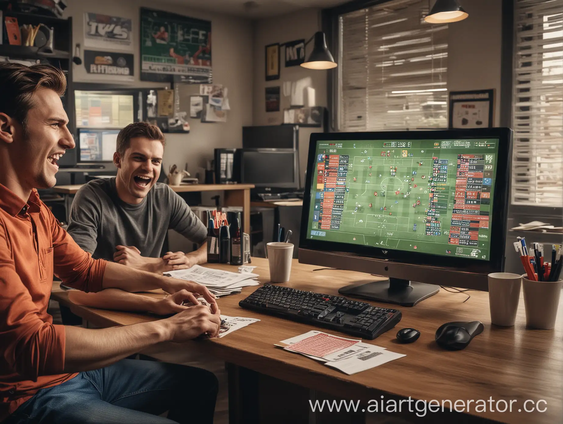 Player-Making-a-Bet-at-a-Lively-Bookmakers-Office