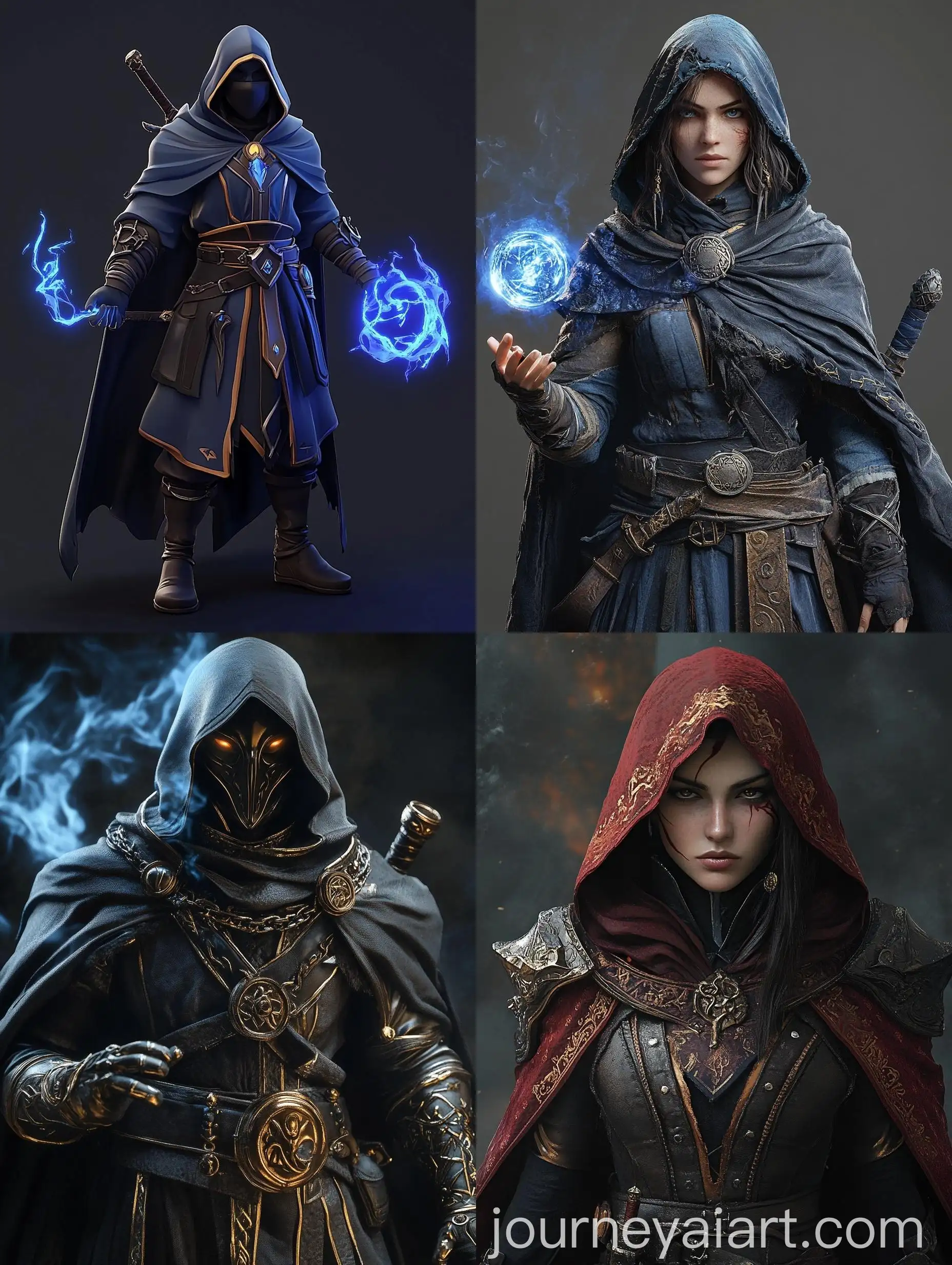 Striking-3D-Fantasy-RPG-Dark-Mage-Class-Character-Avatars