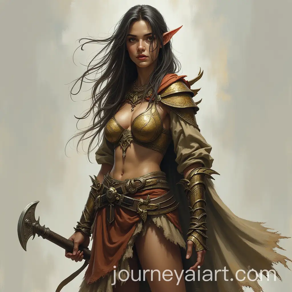 Female-Drakeid-Warrior-in-Dungeons-Dragons-Style