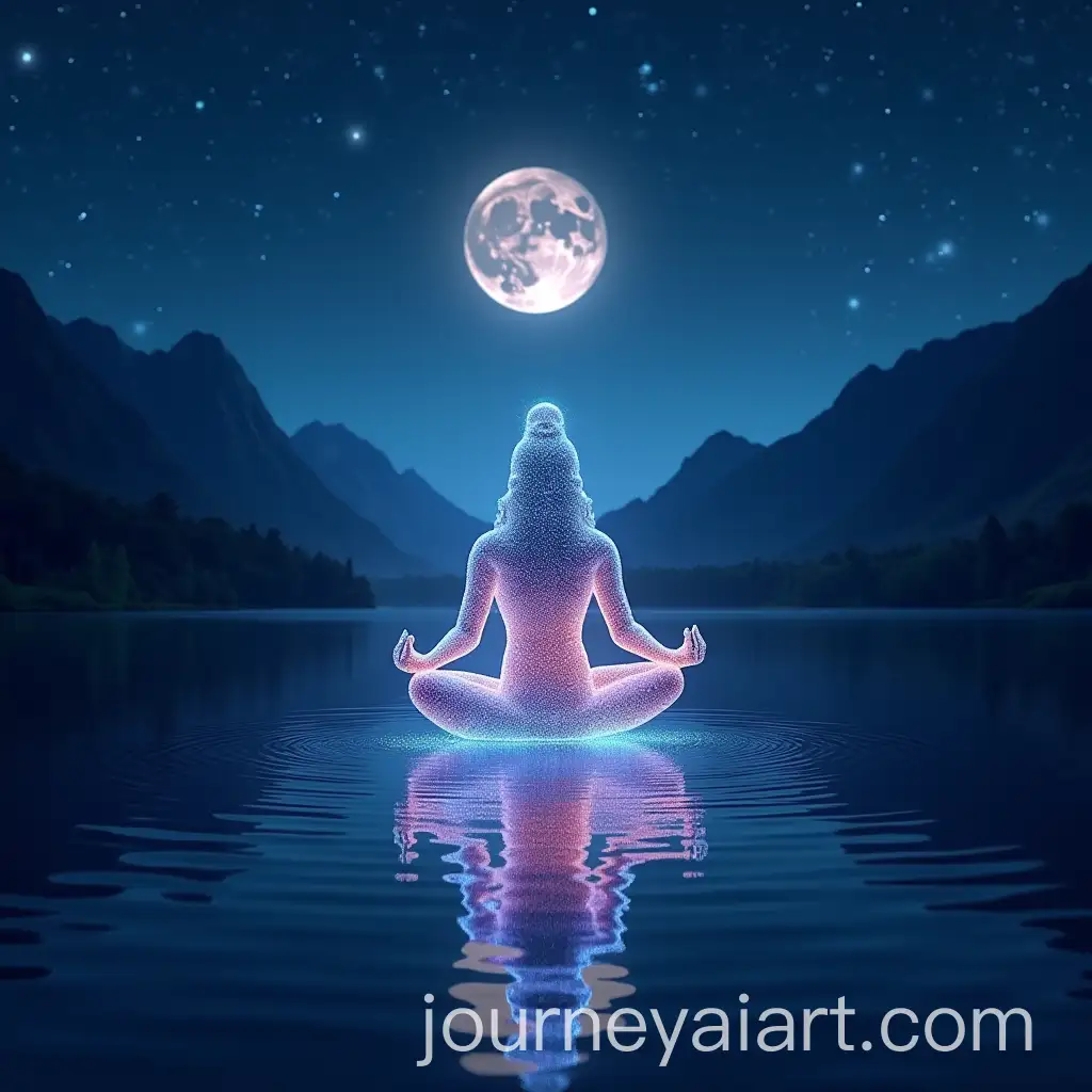 Magical-Lord-Shiva-Floating-on-Serene-Lake-under-a-Full-Moon