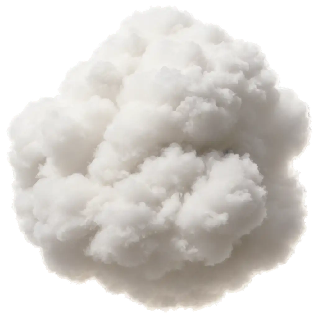 Fluffy-Cloud-PNG-A-Soft-and-Clear-Image-for-Multiple-Creative-Uses