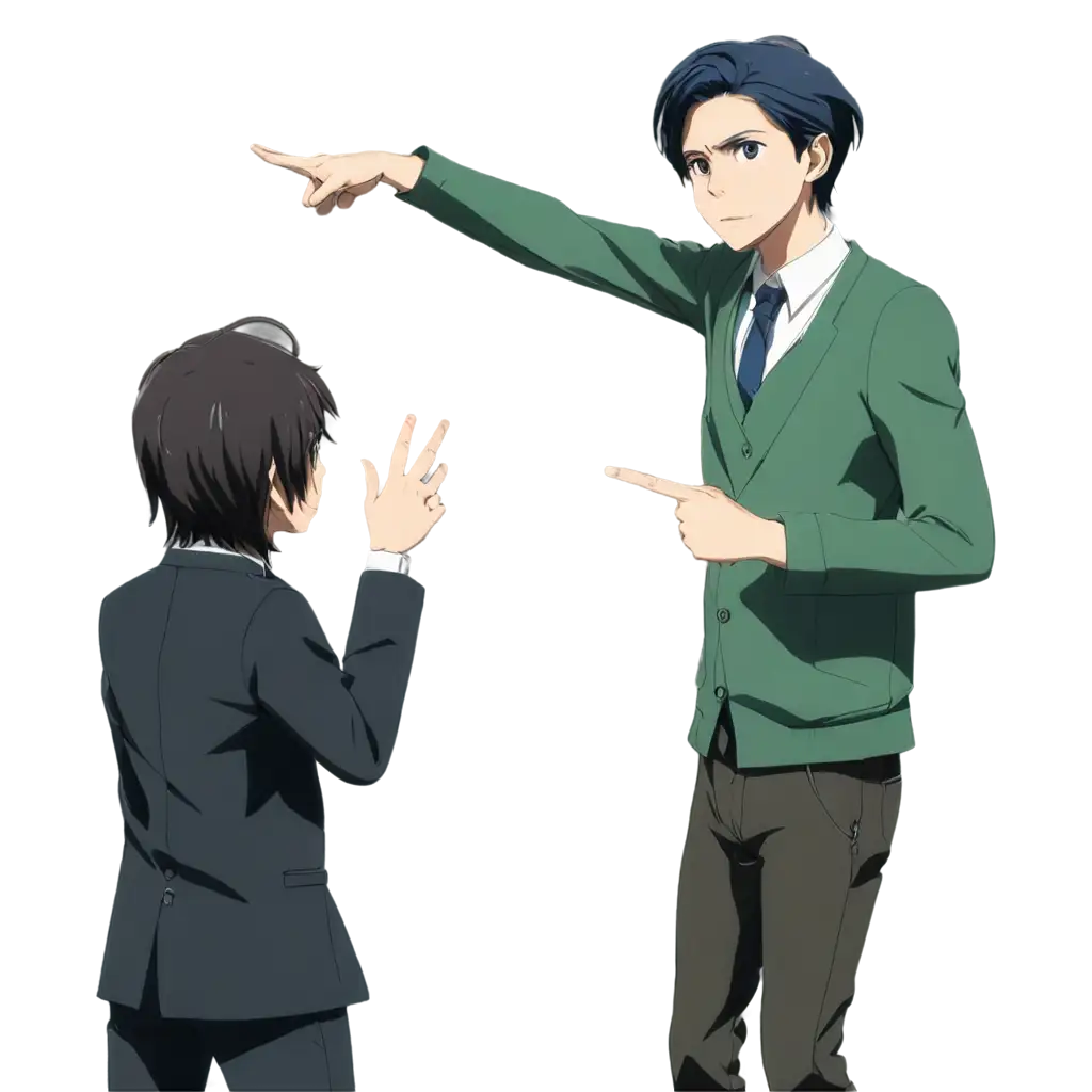 Anime-Character-Men-Pointing-PNG-HighQuality-Image-for-Multiple-Uses