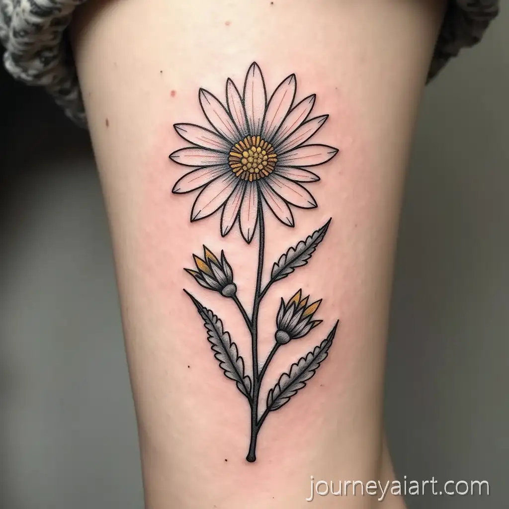 MinimalistEdelweiss-tattoo-design-Edelweiss-Tattoo-Design-TopDown-View-No-Stem-or-Leaves