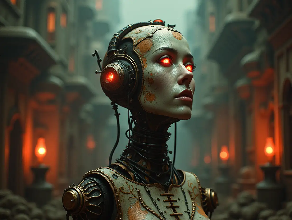 Surrealistic questions for the artificial unconscious Steampunk