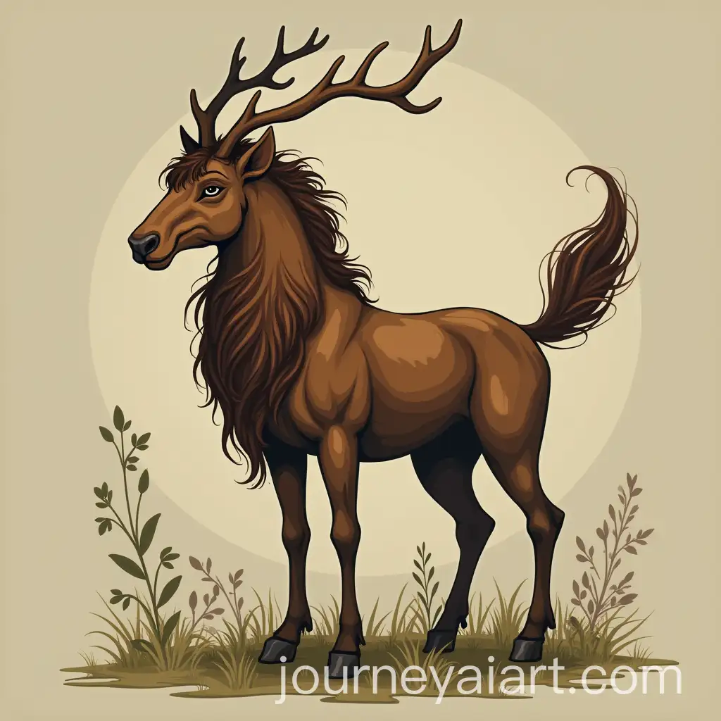 Mythical-Centaur-in-a-Lush-Forest-Setting