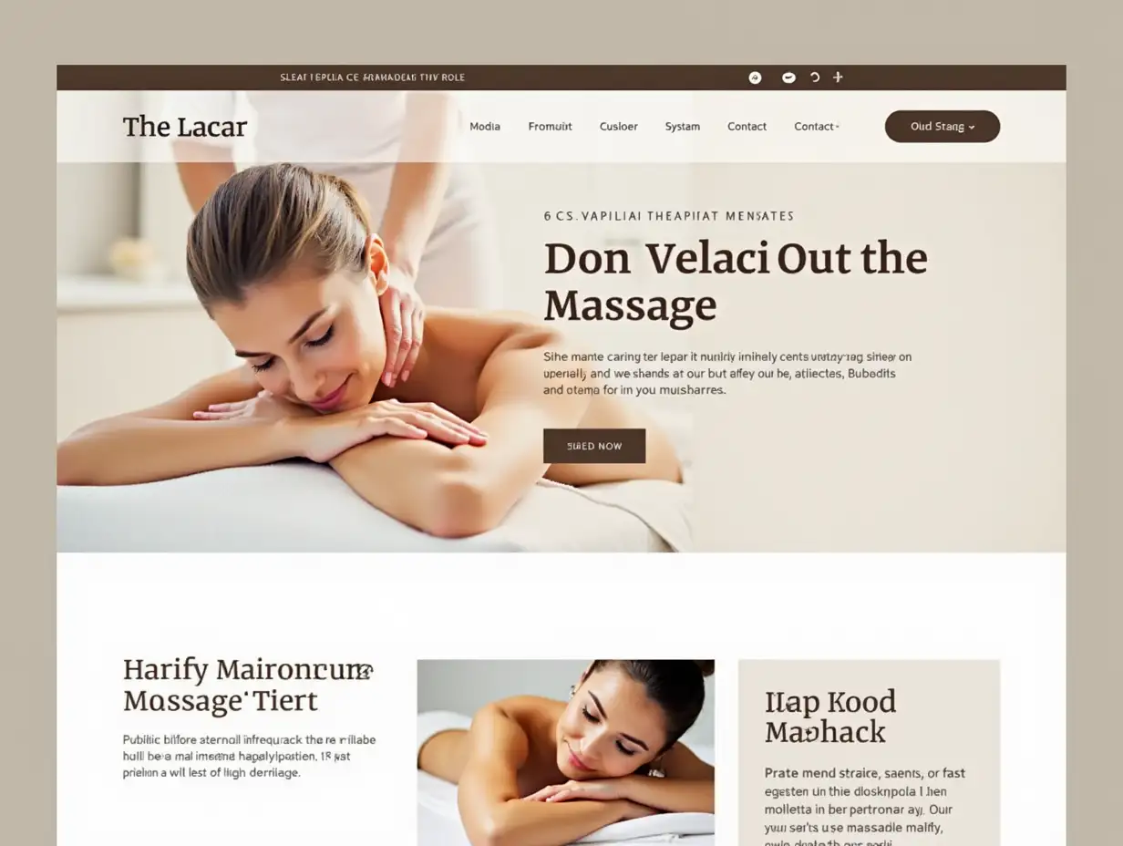 Clean-and-Simple-Web-Page-Template-for-Massage-Therapist-with-Vertical-Sidebar-and-Articles