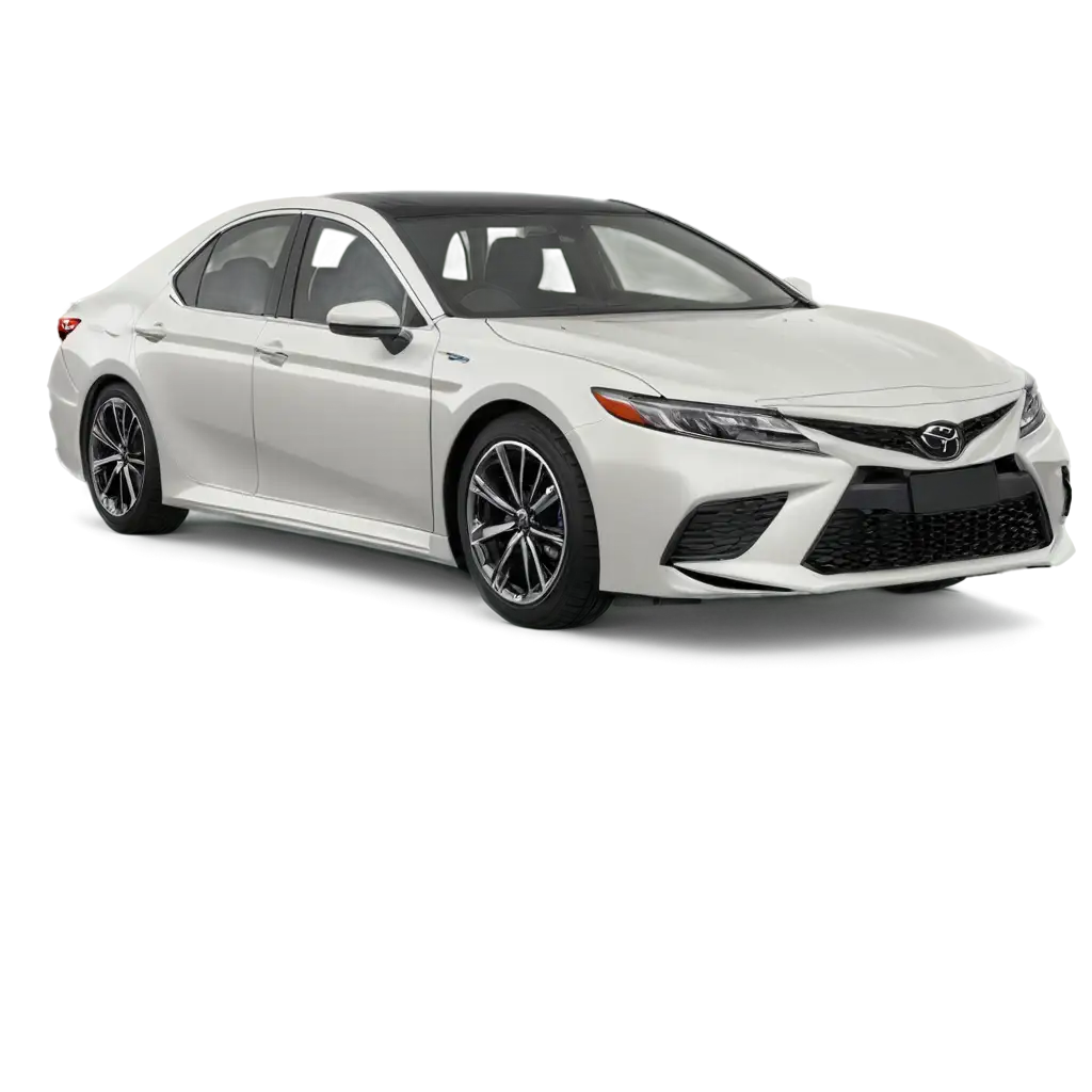 2023-Toyota-Camry-White-PNG-Image-HighQuality-Car-Illustration