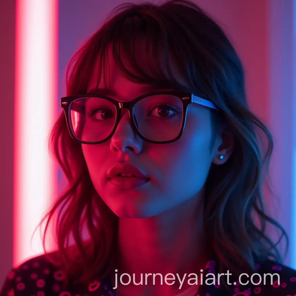RetroFuturistic-Cassette-Girl-with-Neon-Glasses-in-a-Neon-Cityscape