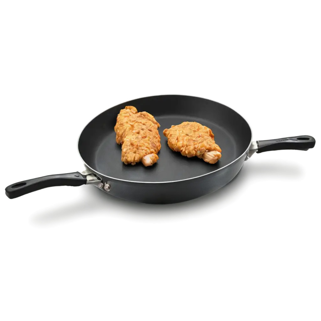 Frying-Pan-with-Chicken-PNG-Image-for-Culinary-and-Creative-Use