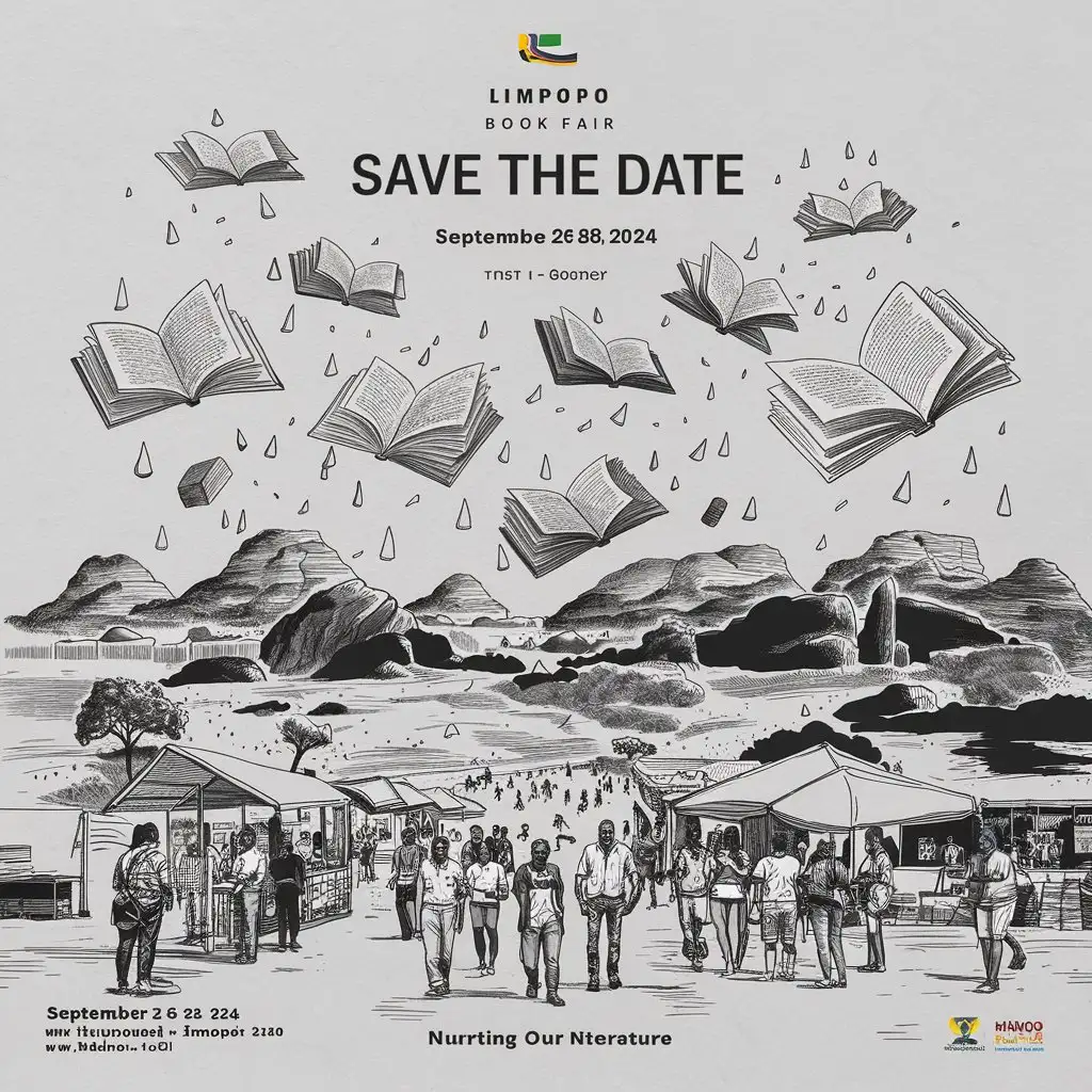 Limpopo Book Fair 2024 Vibrant Literary Celebration Poster