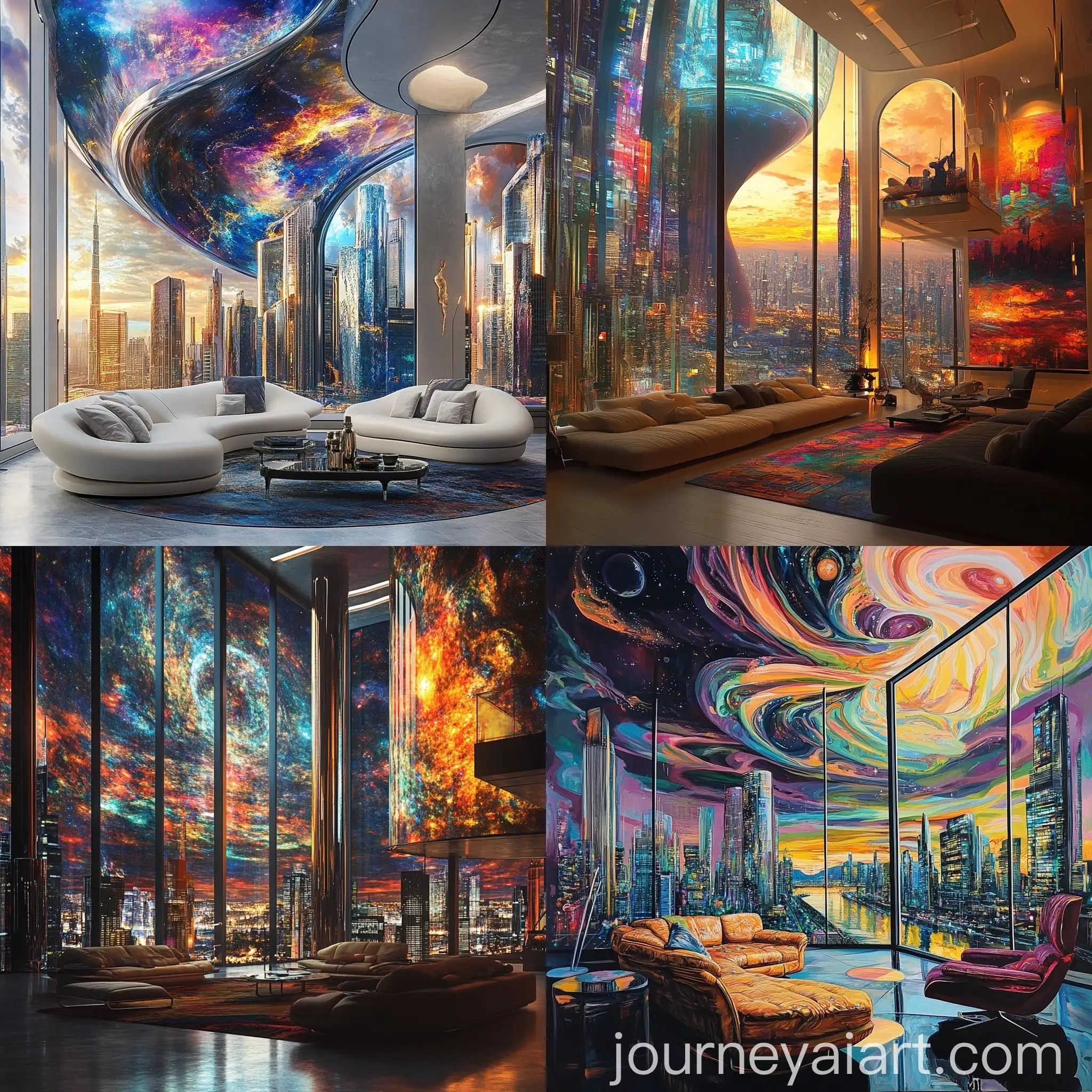 NeoCosmic-Living-Room-with-Modern-Cityscape-View