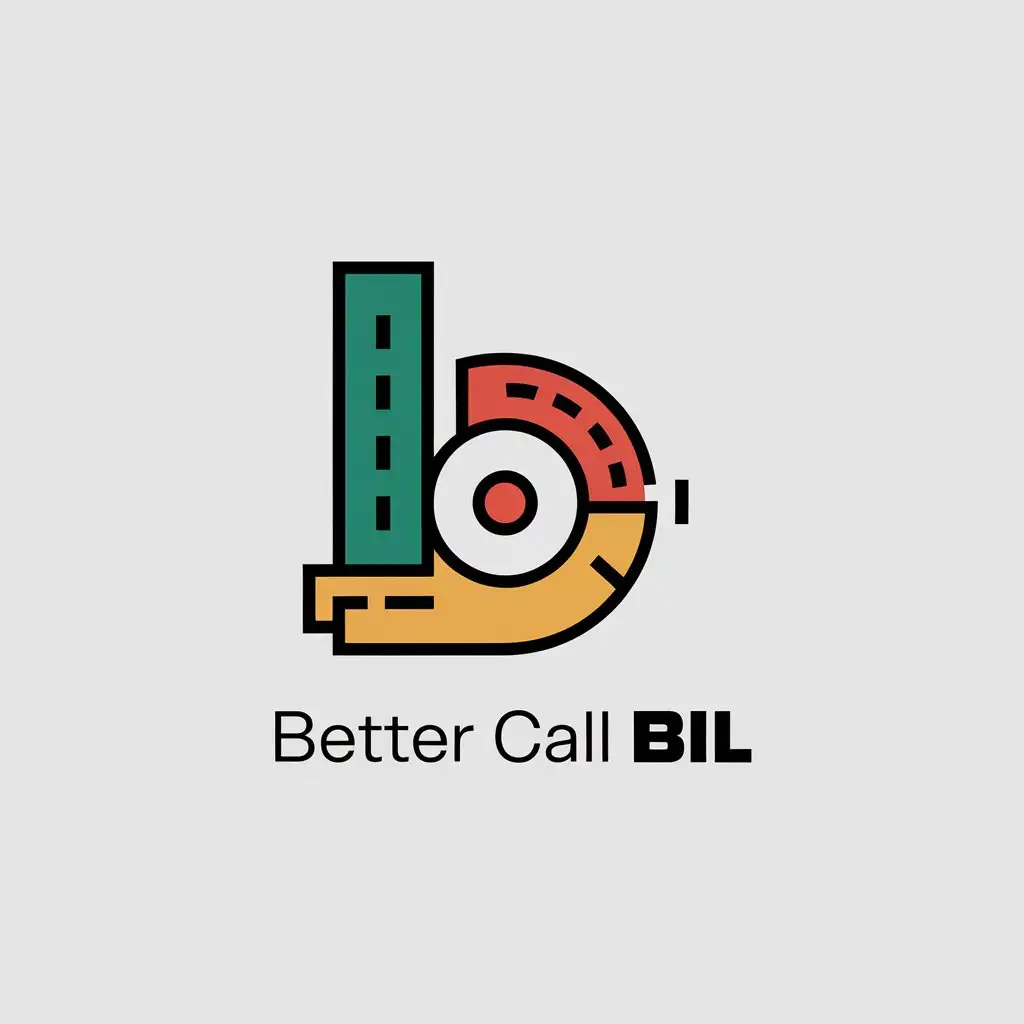 LOGO Design For Better Call Bil Minimalist Logo with Digital Marketing and SEO Elements