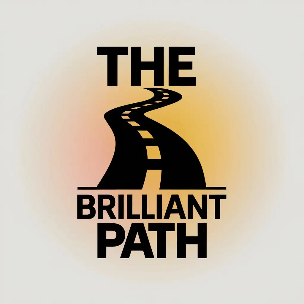 LOGO Design for The Brilliant Path Modern EdTech Software with Growth and Personal Development Theme