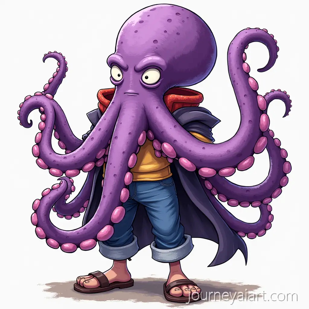 Fullbody-Portrait-ofAI-Image-Expansion-Purple-Octopus-Man-from-One-Piece