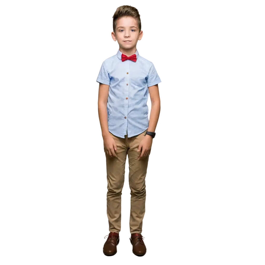 Kid-in-Formal-Shirt-Front-Shot-PNG-Image-for-Various-Uses