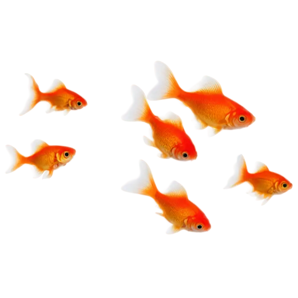 HighQuality-PNG-Image-of-Goldfish-Swimming-in-a-Clean-Aquarium