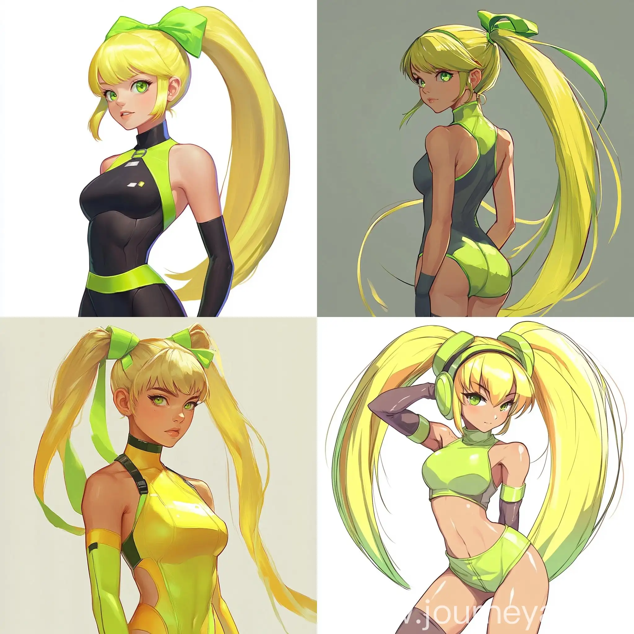 Confident-Female-Roll-from-Megaman-Series-with-Yellow-Ponytail