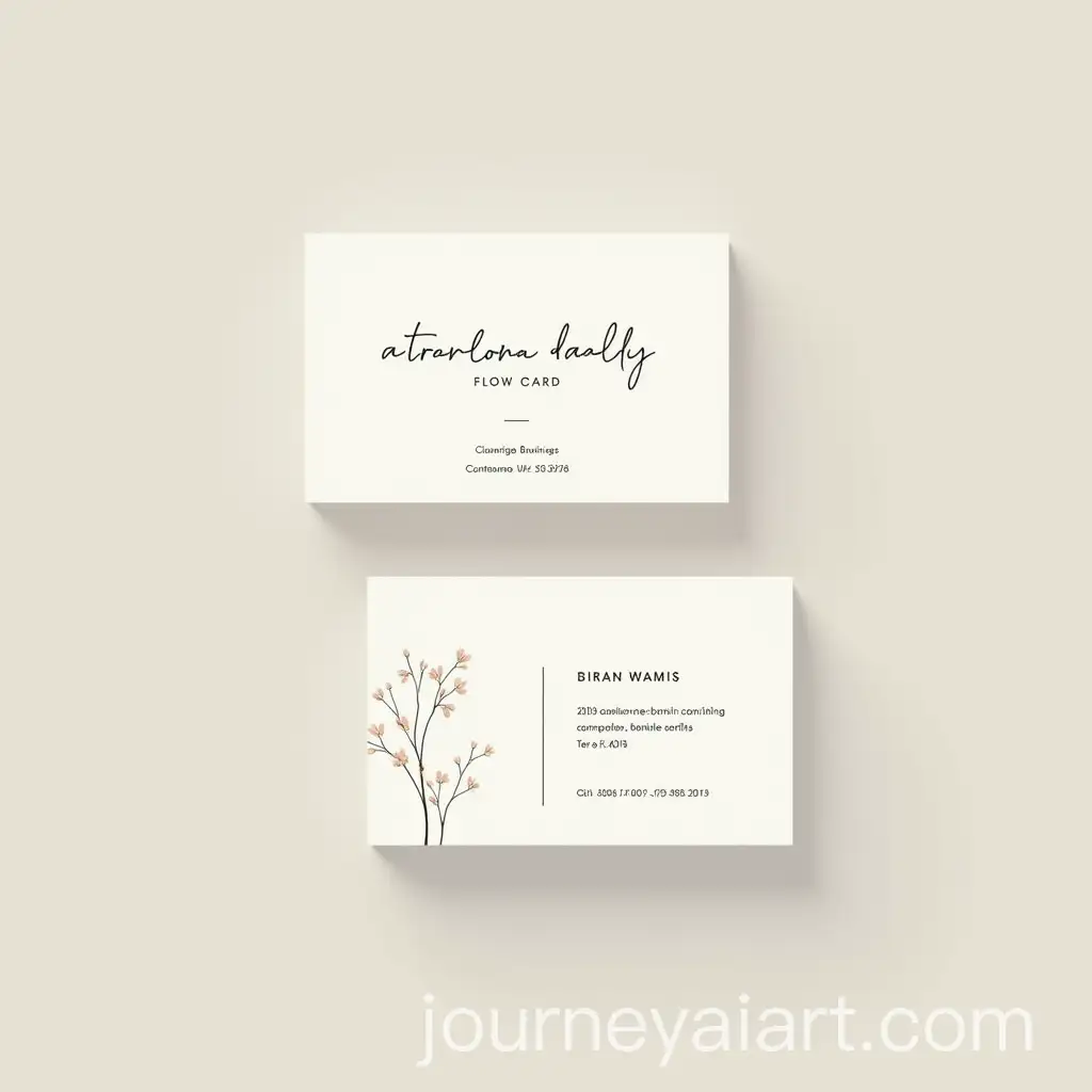 Minimalist-Business-Card-Design-for-a-Flower-Brand-with-Elegant-Font-and-Floral-Element