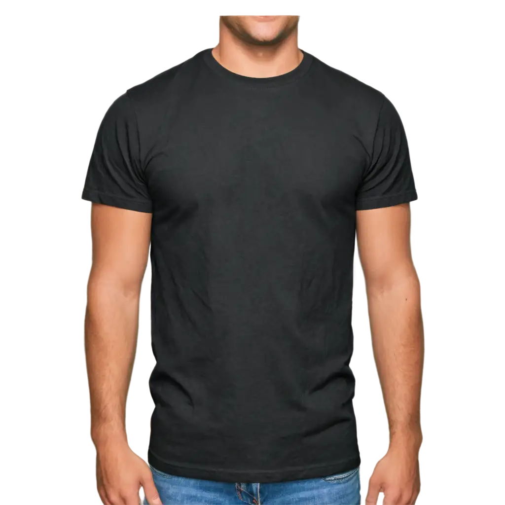 HighQuality-PNG-Image-of-a-Plain-Black-TShirt-for-Versatile-Use