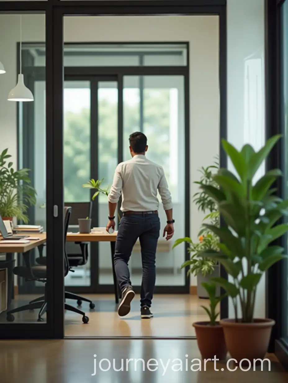 Modern-Indian-Minimalist-Office-Interior-with-Welcoming-Gesture