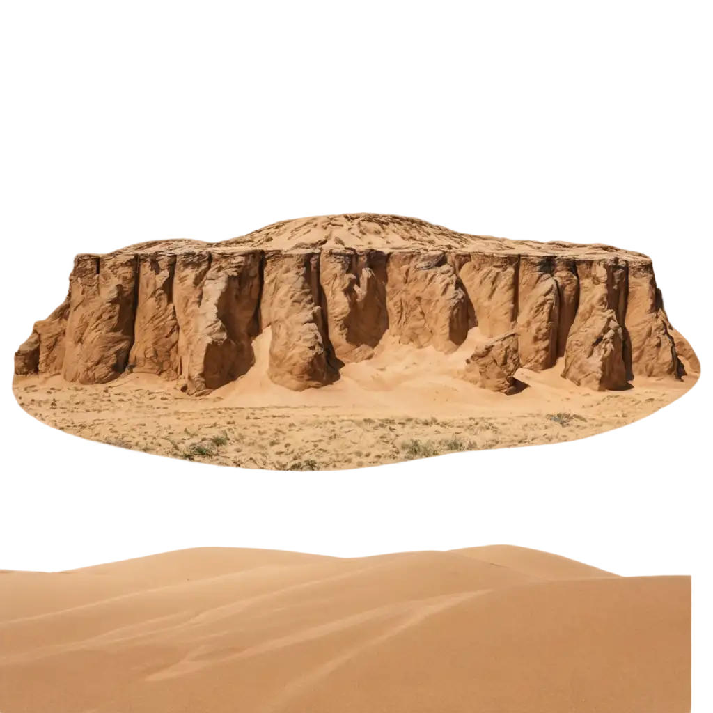 Sandy-Desert-Landscape-with-Rock-Formations-PNG-HighQuality-Transparent-Image-for-Diverse-Uses