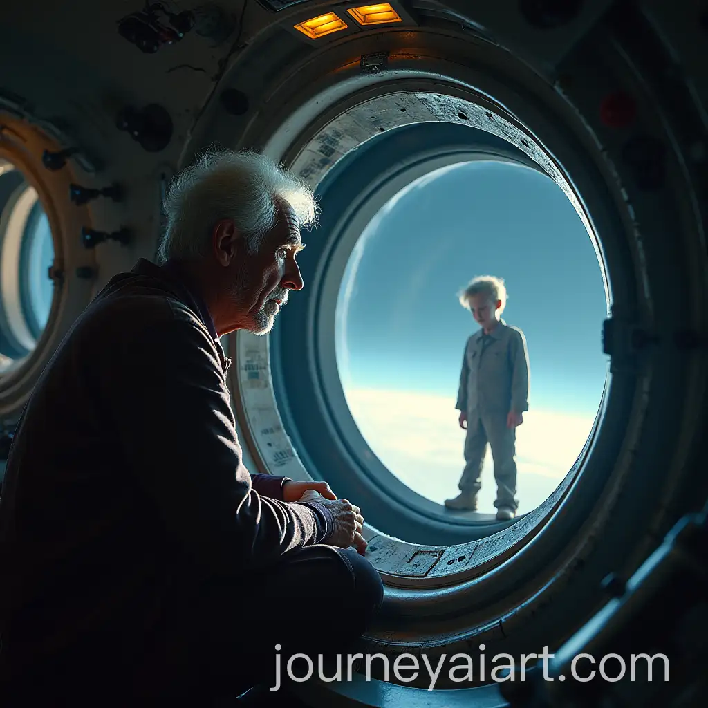 Old-Man-Reflects-on-Childhood-in-Starship-Sphere