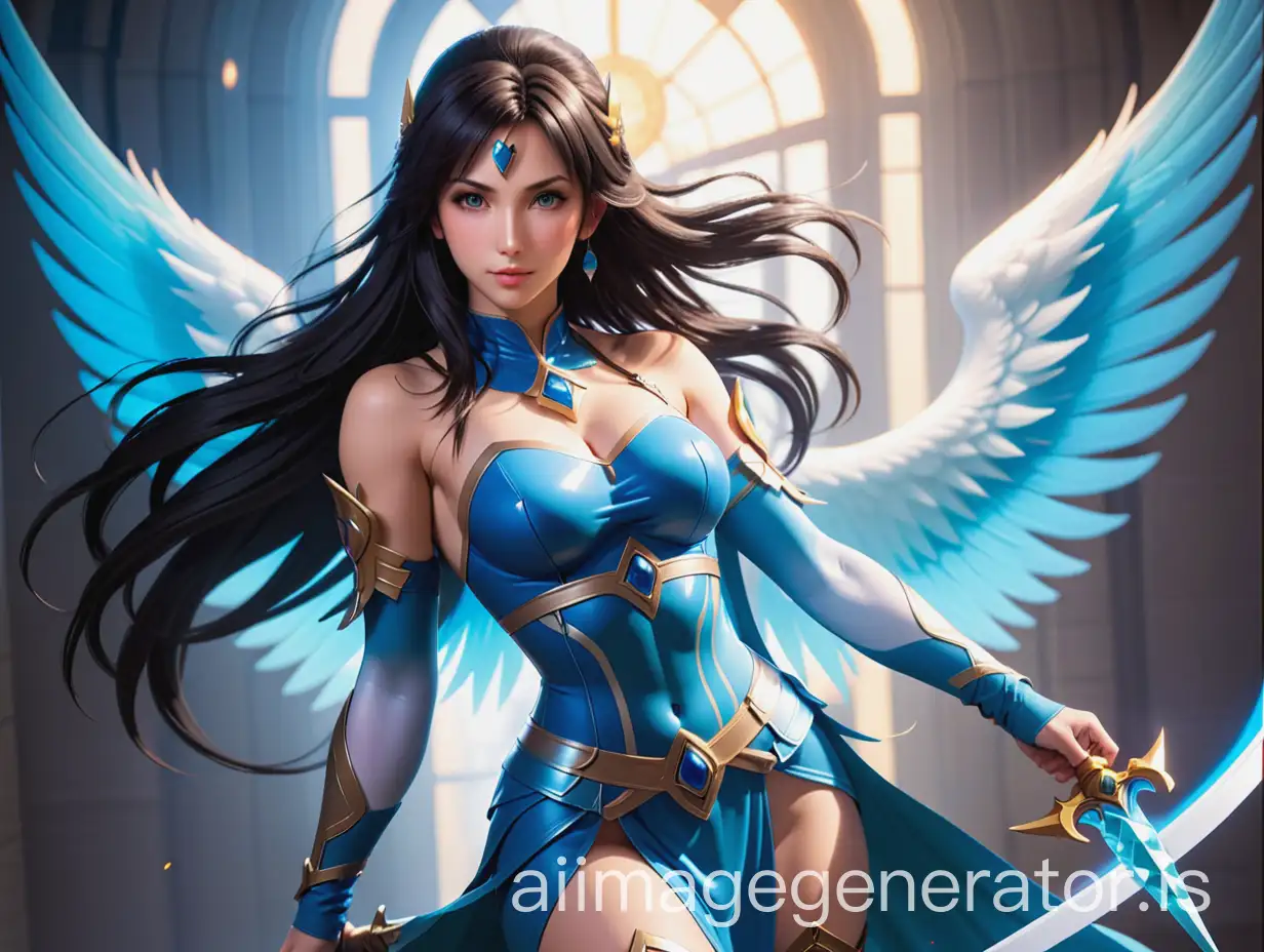 masterpiece design of a beautiful female that looks like Rinoa Heartily cosplaying SheRa the princess of power , illustrated in the style of Final Fantasy and Artgerm