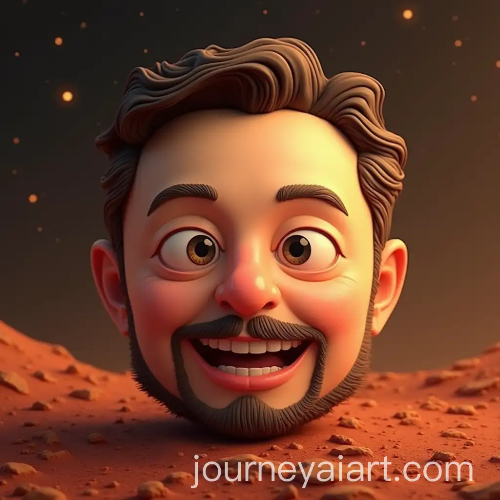 Elon-Musks-Face-on-Mars-Surface-in-Emoji-Moon-Style