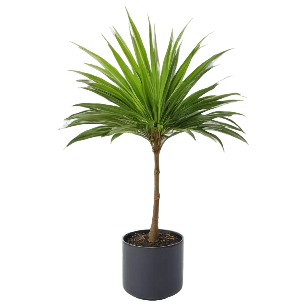 house palm in pot