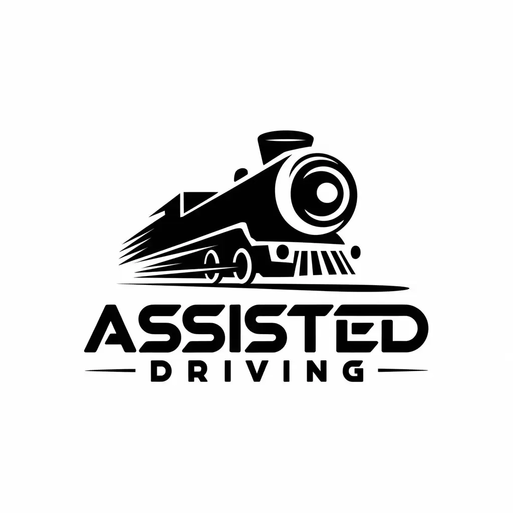 LOGO Design for Assisted Driving Locomotive Symbol with Moderate Automotive Theme