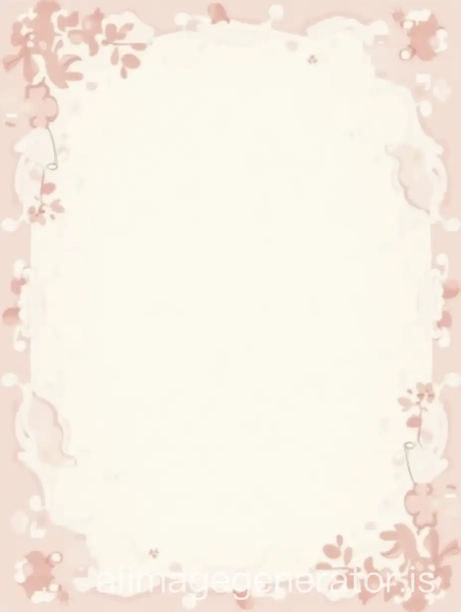 Soft-Pink-Lace-Border-on-Light-Ivory-Background-for-Photo-Background