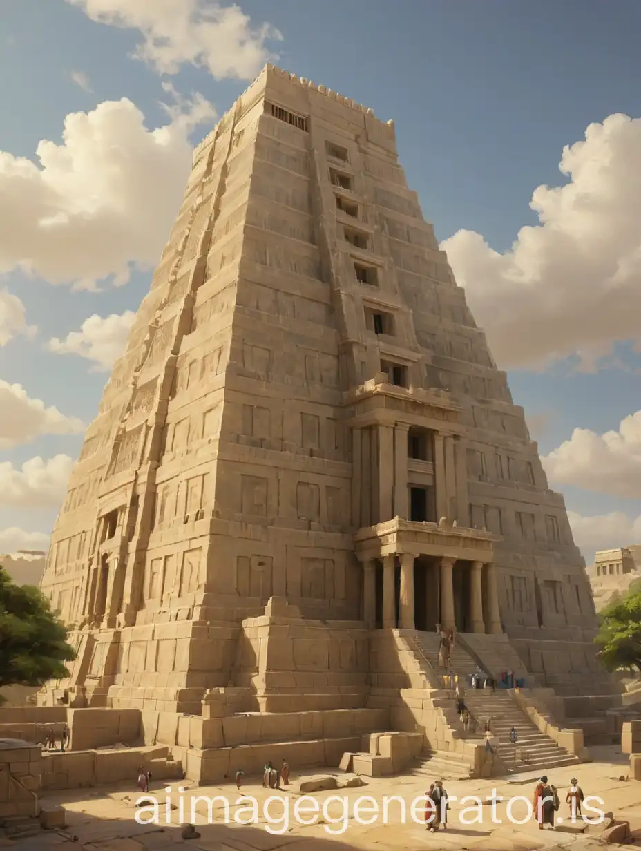 image of the magnificent Solomon Temple