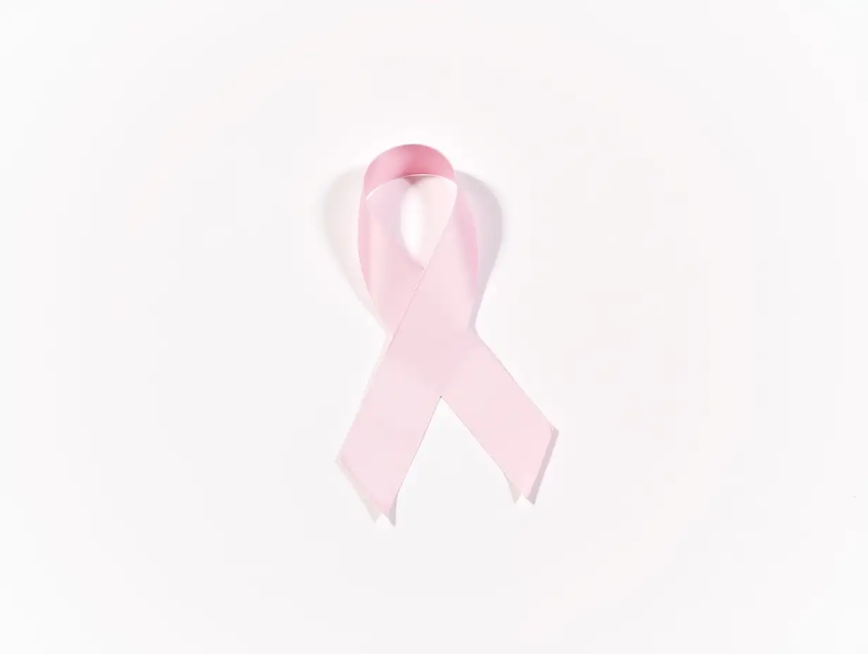 Breast-Cancer-Awareness-Pink-Ribbon-Symbol-on-White-Background