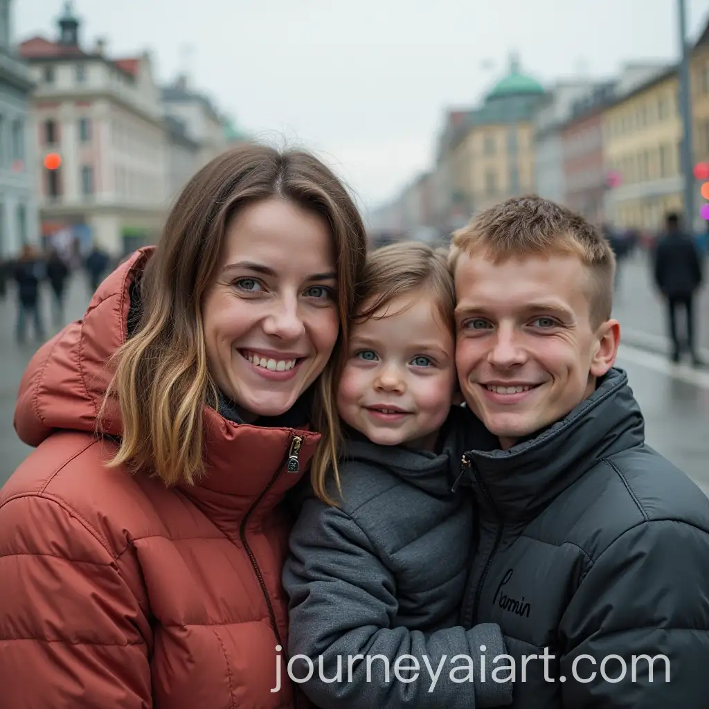 Luhansk-Family-Expressing-Love-for-Their-City-and-Work