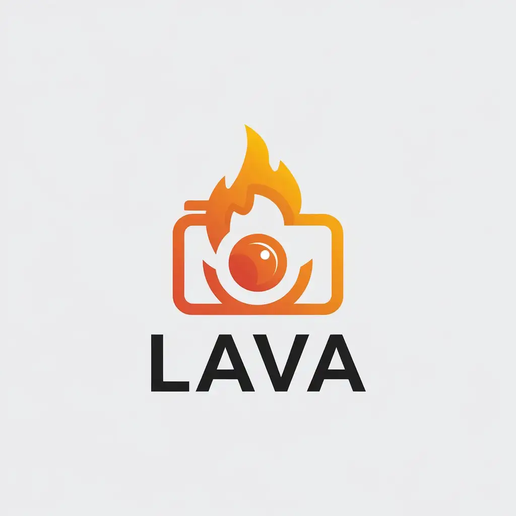 LOGO-Design-for-Lava-Minimalistic-Design-with-Images-and-Movie-Camera-Symbols