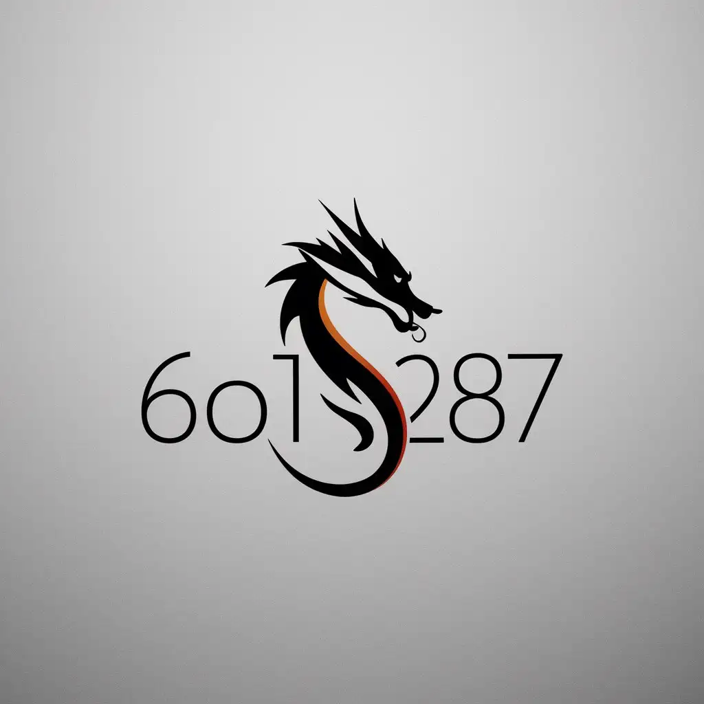 LOGO Design for 601287 Minimalistic Dragon Symbol for Religious Industry