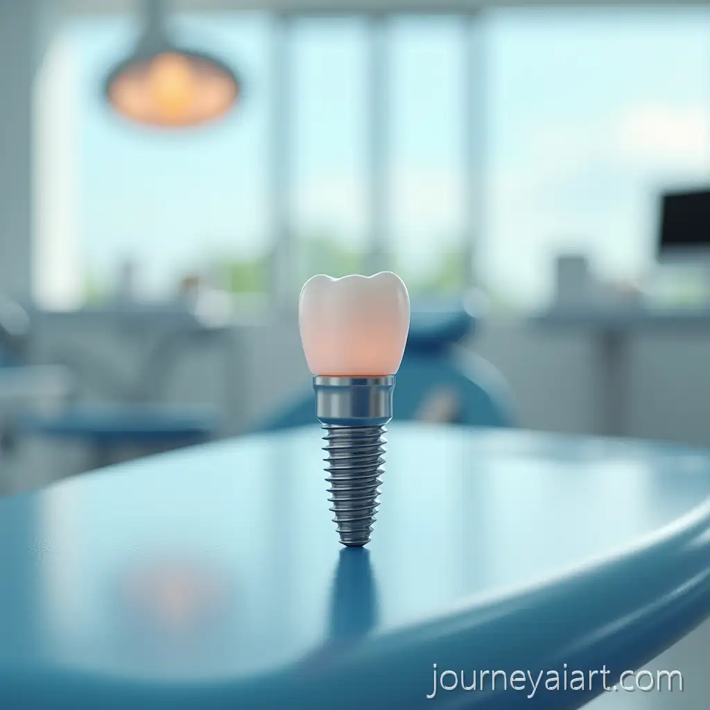Photorealistic-Dental-ImplantDental-implant-in-clinic-on-Table-in-Bright-Dental-Clinic