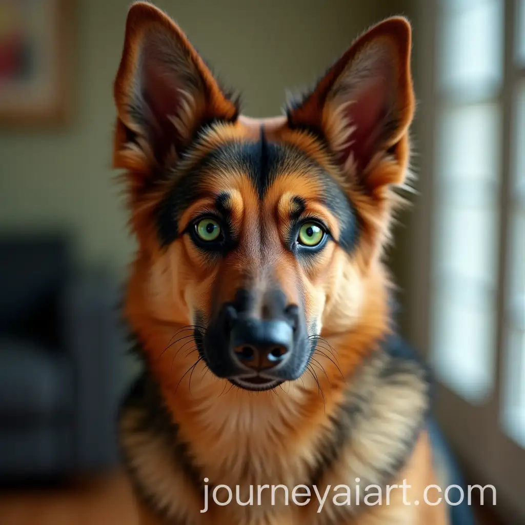 Female-HumanGerman-Shepherd-Hybrid-with-GreenAI-Art-Prompt-Expansion-Eyes-and-Pointed-Dog-Ears