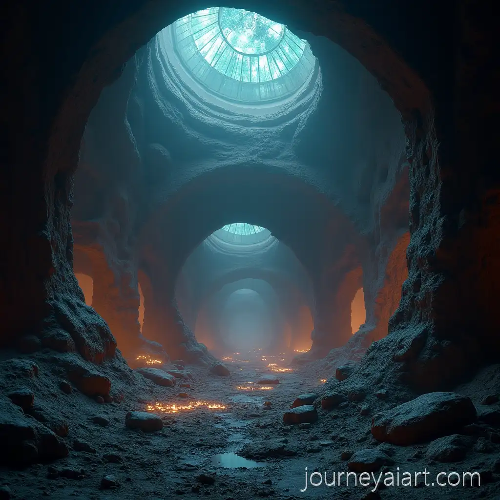 Mysterious-Alien-RuAlien-ruins-with-glowing-patternsins-with-Glowing-Energy-Patterns-in-Cinematic-SciFi-Lighting