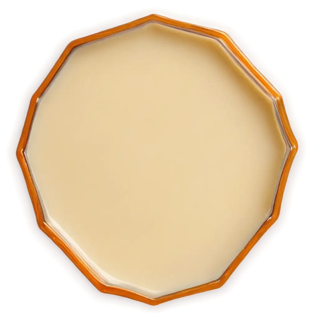 Stunning-PNG-Image-of-Hexagon-Shaped-Glass-Filled-with-Saffron-Masala-Milk