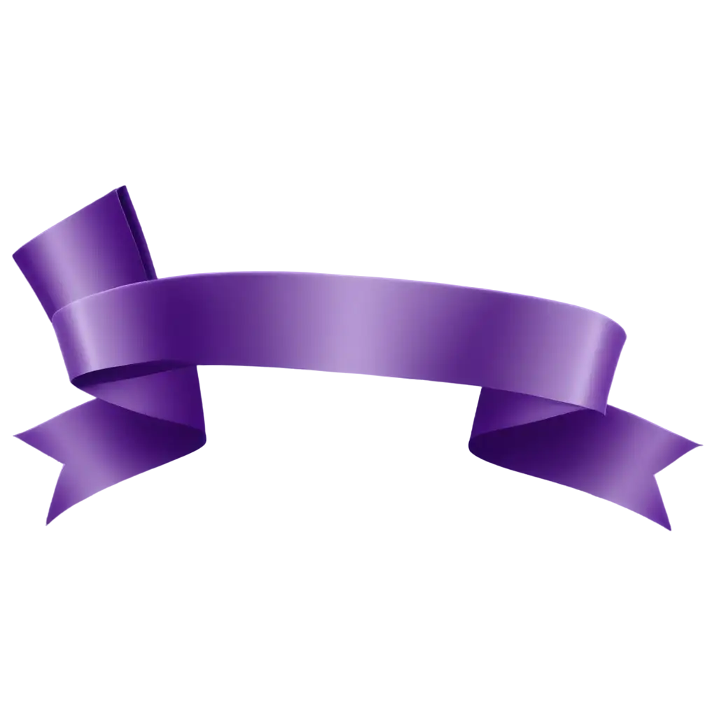 Stunning-Violet-Vector-Ribbon-PNG-for-Versatile-Graphic-Design