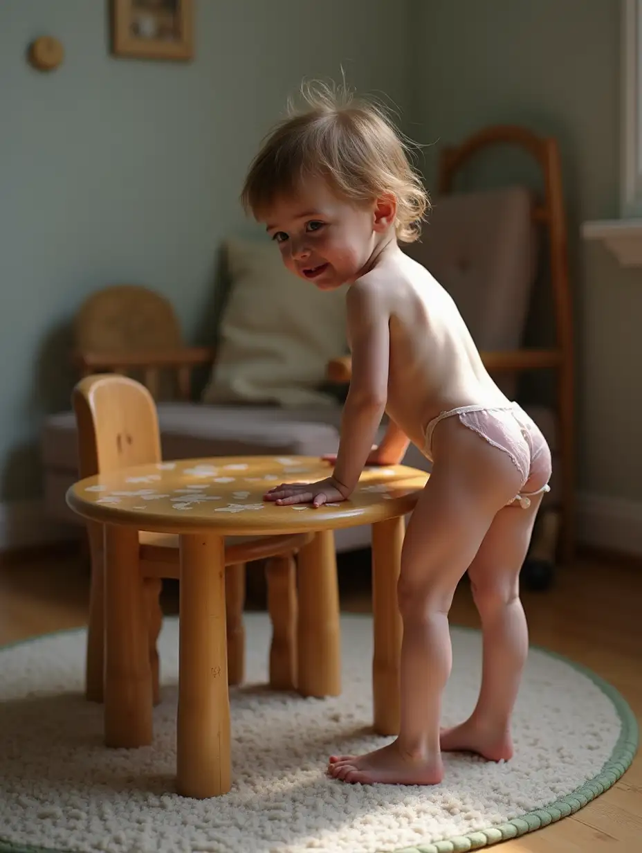 Emotional-Young-Girl-Crying-in-Playroom-with-Blue-Eyes-and-Shiny-Skin