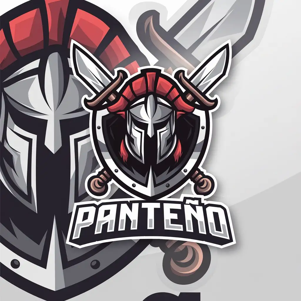 LOGO Design for Panteo Vector Gamer Logo with Greek Theme