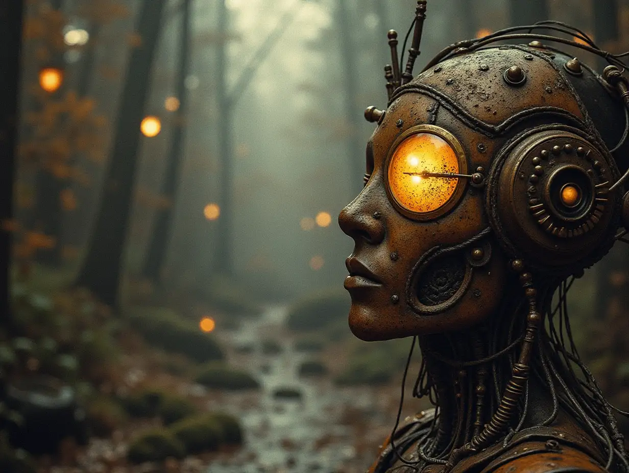 Surrealistic questions for the artificial unconscious of Steampunk