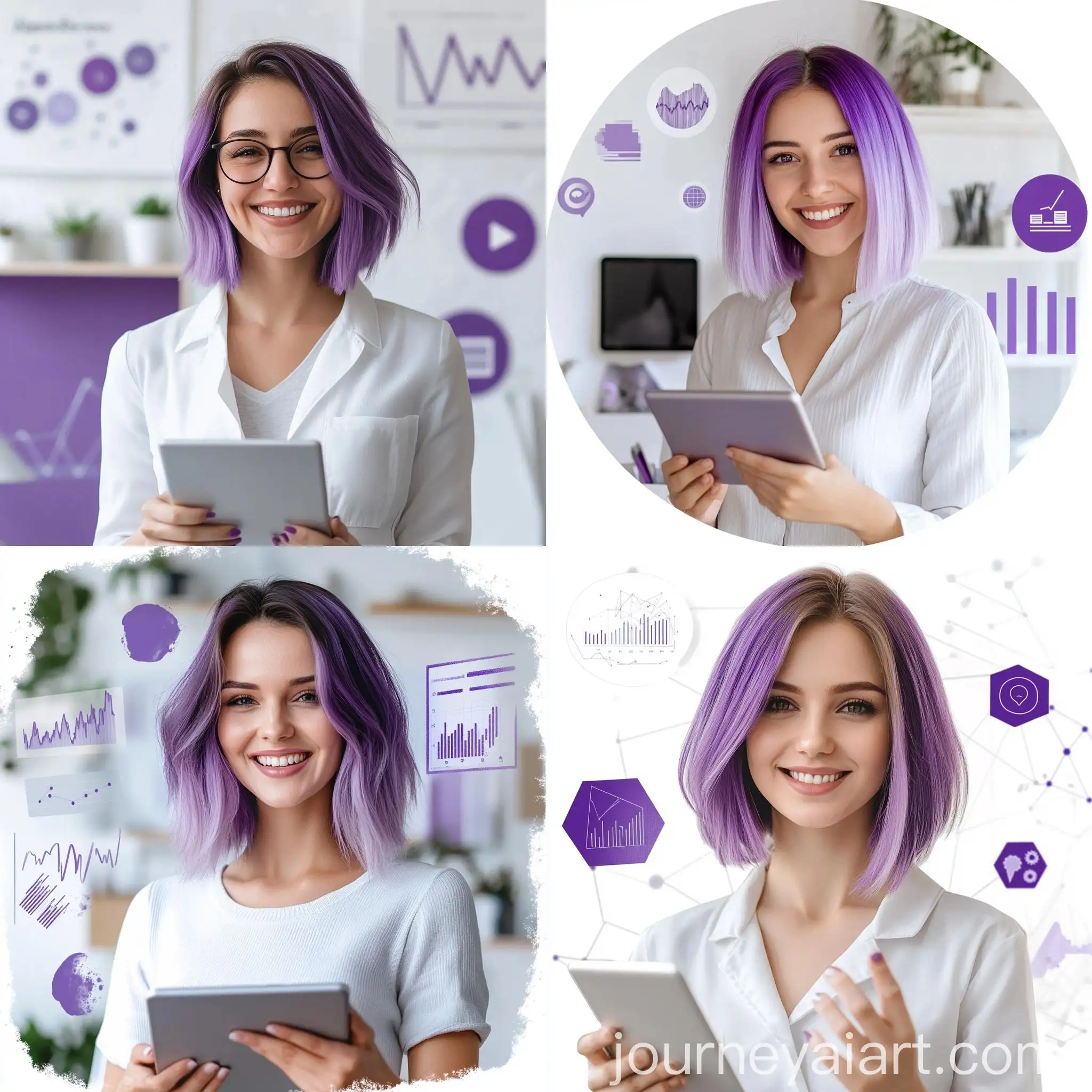 Confident-Female-Psychologist-with-Purple-Highlights-in-Modern-Office