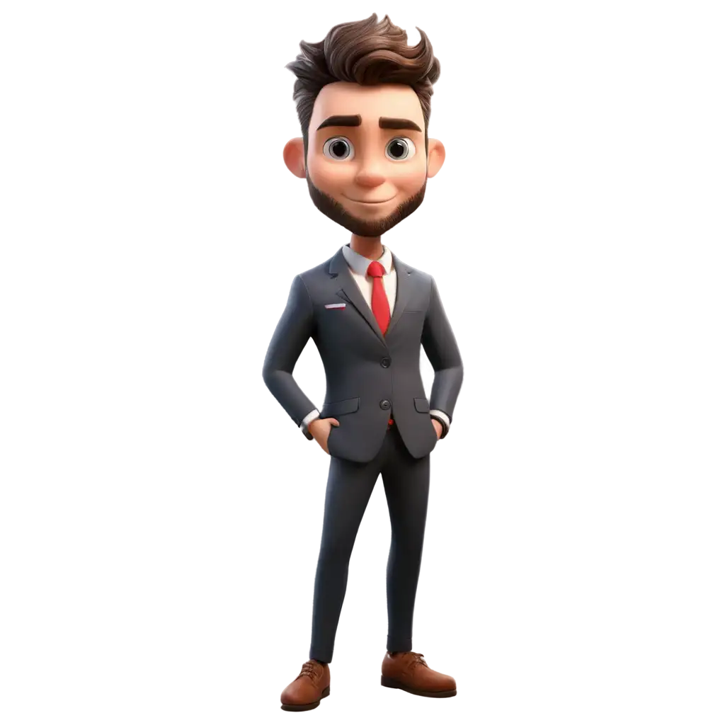 Young-Boss-Cartoon-PNG-Image-for-Professional-Use-and-Branding