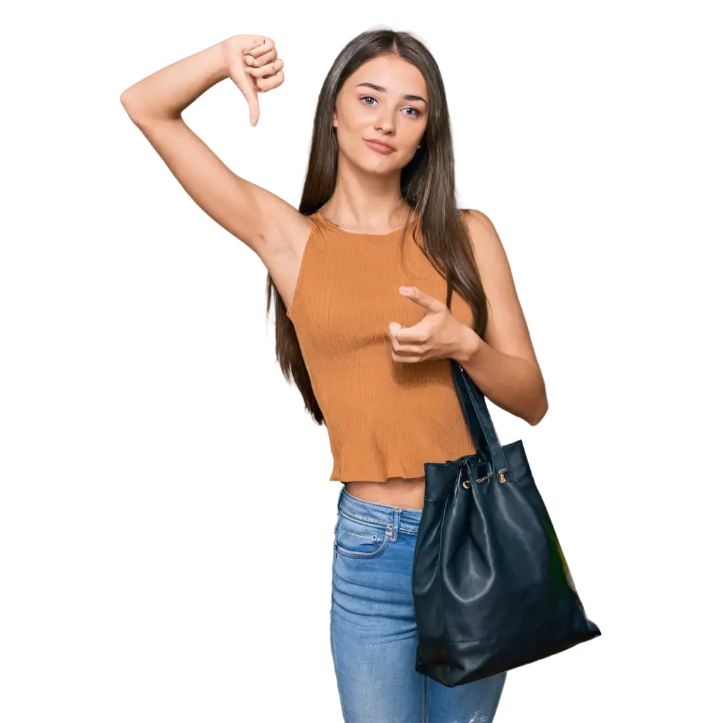 HighQuality-PNG-Image-of-a-Girl-with-a-Bag-for-Creative-Projects