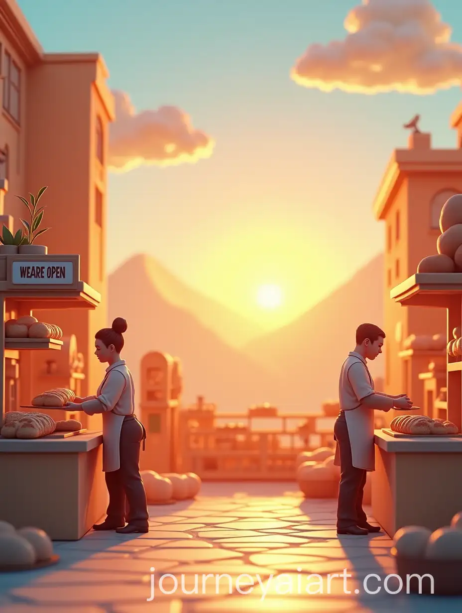 3D-Bakery-in-the-Morning-with-SunriseAI-Image-Prompt-Expansion-and-Mountain-View