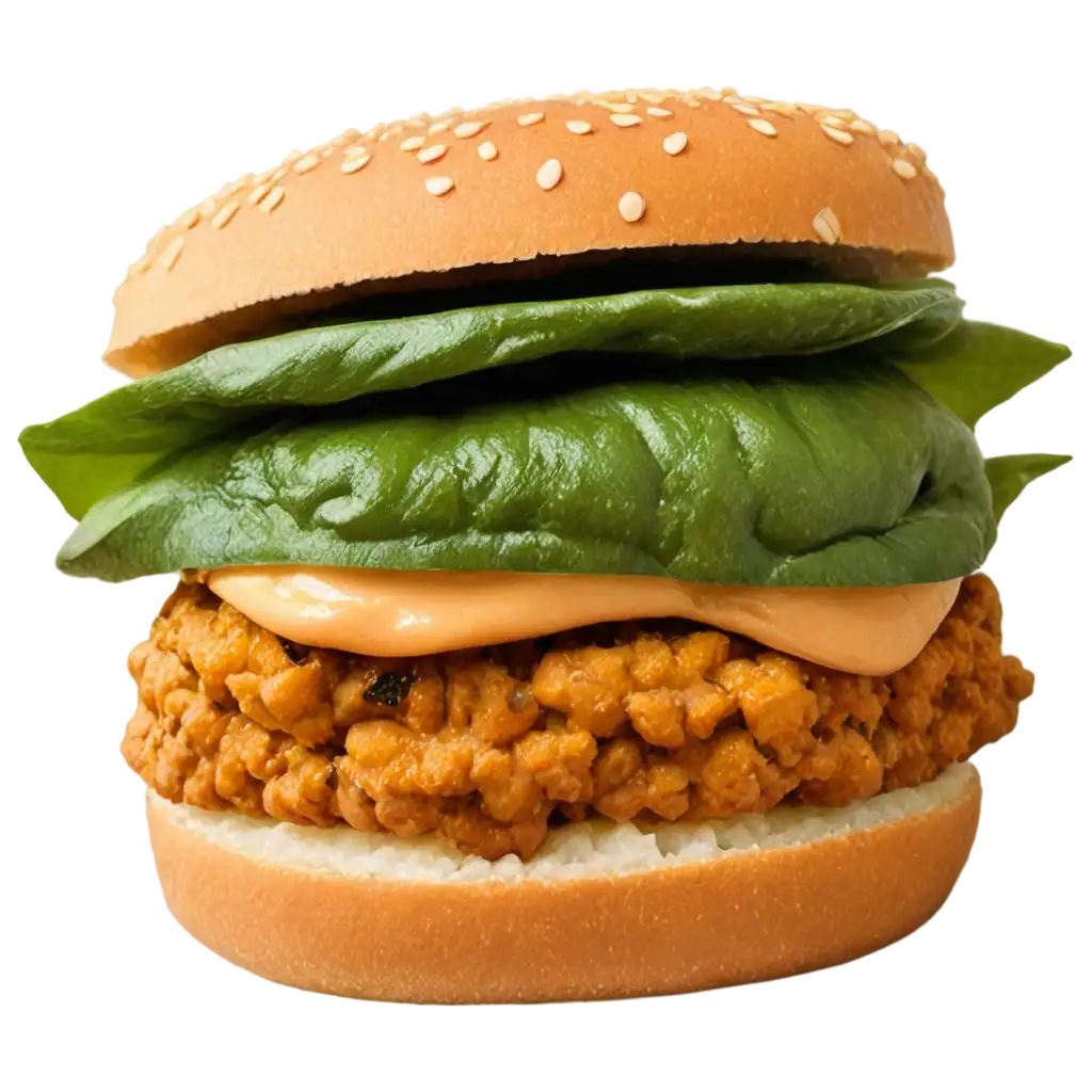 Spiced-Chickpea-Patty-on-GlutenFree-Bun-with-Vegan-Cheese-and-Sriracha-Aioli-PNG-Image