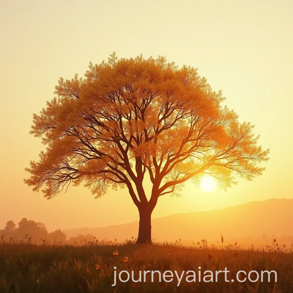 Beautiful-Tree-in-a-Warm-Landscape-with-Soft-Lighting